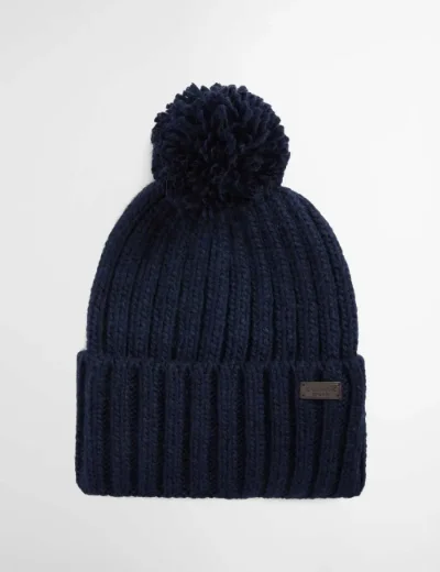 Picture of Barbour Mens Kelson Beanie | Navy