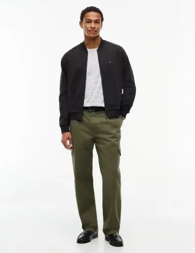 Tommy Hilfiger Intechno Full Zip Sweater | Black