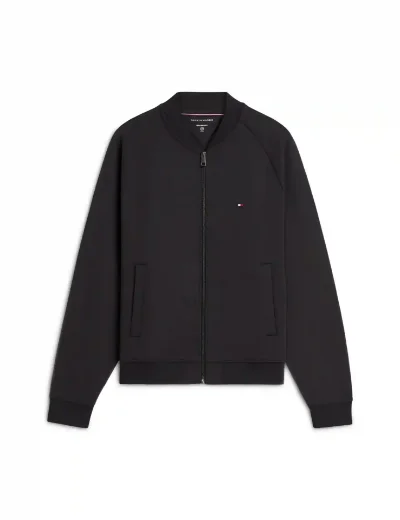 Tommy Hilfiger Intechno Full Zip Sweater | Black