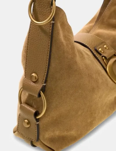 Guess Camden Shoulder Bag | Light Brown