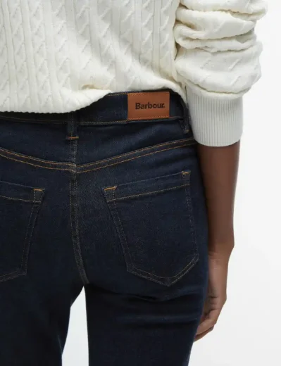 Barbour Womens Essential Slim Jean | Rinse Wash