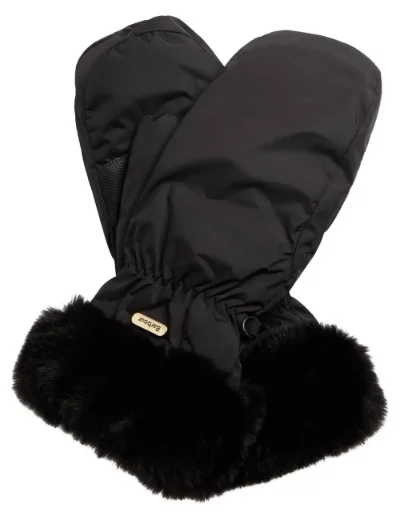 Picture of Barbour Womens Primrose Waterproof Mittens | Black