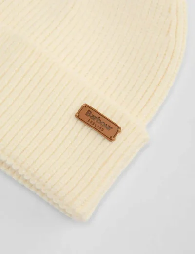 Picture of Barbour Dover Beanie Hat and Hailes Scarf Gift Set | Monochrome