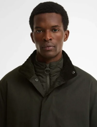 Barbour Northdale Waterproof Mac Jacket Sage